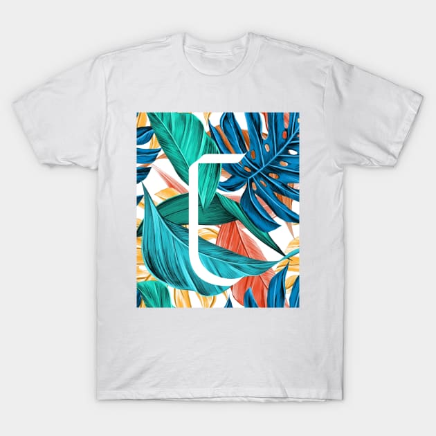 Tropical Alphabet “C” T-Shirt by NATURE SHOP